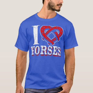 Camiseta Eu Amo Cavalos