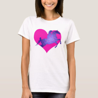 Camiseta Eu amo cavalos