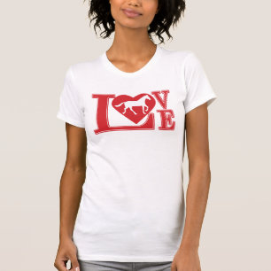 Camiseta Eu amo Cavalos