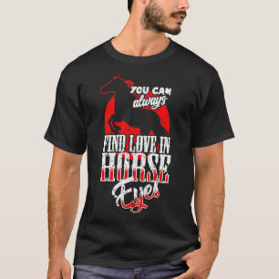 Camiseta Eu Amo Cavalos