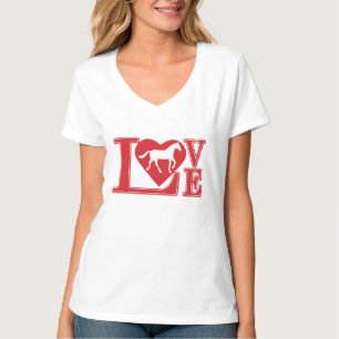 Camiseta Eu amo Cavalos