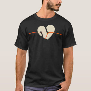 Camiseta EU AMO CAVE DIVIDIDO Siga seu coração
