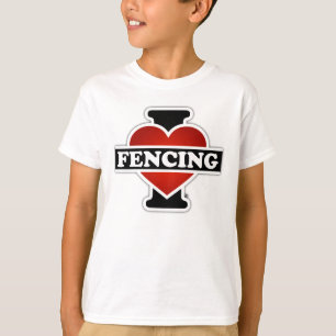 Camiseta Eu amo cercar