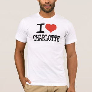Camiseta Eu amo Charlotte