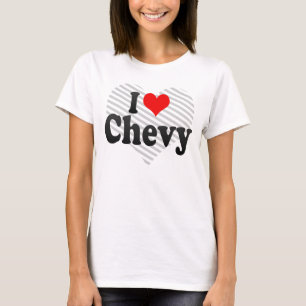Camiseta Eu amo Chevy
