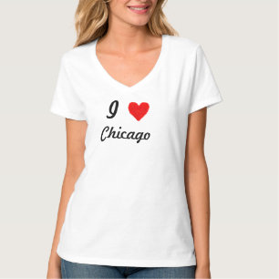 Camiseta Eu Amo Chicago
