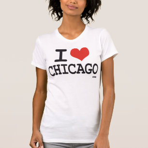 Camiseta Eu amo Chicago