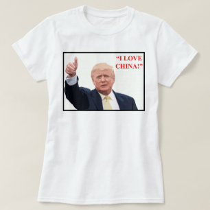 Camiseta "Eu amo CHINA! "