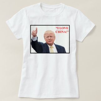 Camiseta "Eu amo CHINA! "