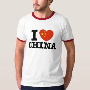 Camiseta Eu amo China