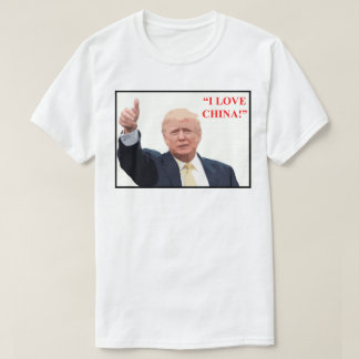 Camiseta "Eu amo CHINA! "