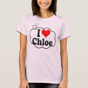 Camiseta Eu amo Chloe