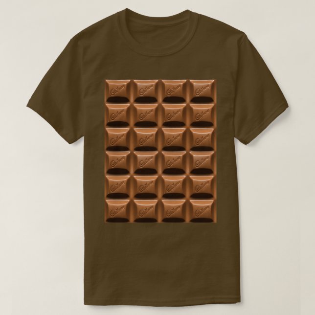 CAMISETA EU AMO CHOCOLATE (Frente do Design)