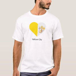 Camiseta Eu Amo Cidade Vaticano