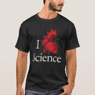 Camiseta Eu Amo Ciência