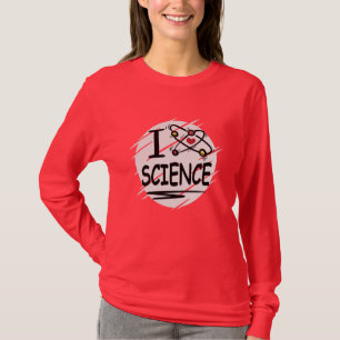Camiseta Eu amo Ciência