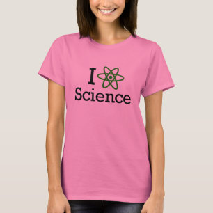 Camiseta Eu Amo Ciência