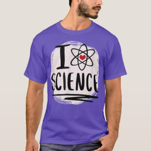 Camiseta Eu Amo Cientistas Engraçados Da Ciência A Shirt Ch