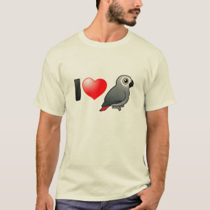 Camiseta Eu amo cinzas de África