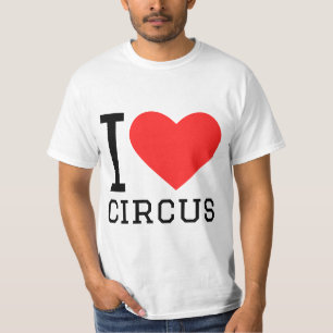 Camiseta Eu amo circo