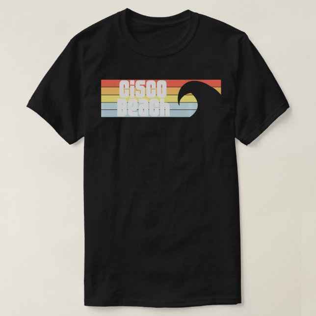 Camiseta Eu amo Cisco Beach Nantucket Massachusetts Beach W (Frente do Design)