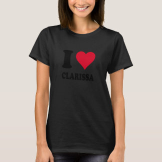 Camiseta Eu Amo Clarissa