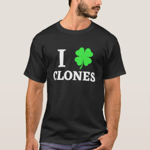 CAMISETA EU AMO CLONES