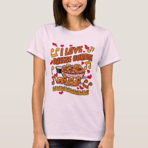 Camiseta Eu Amo Coalhos de Queijo!