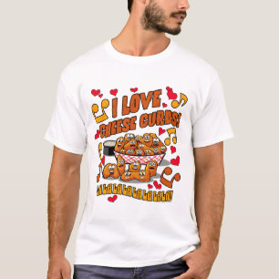 Camiseta Eu Amo Coalhos de Queijo!