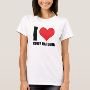 Camiseta Eu amo Coffs Harbour