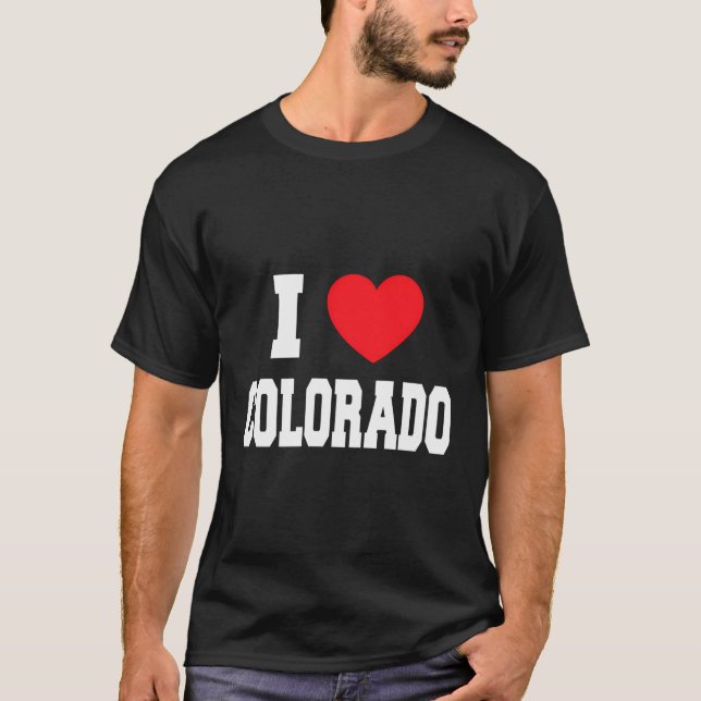 Camiseta Eu Amo Colorado (Frente)