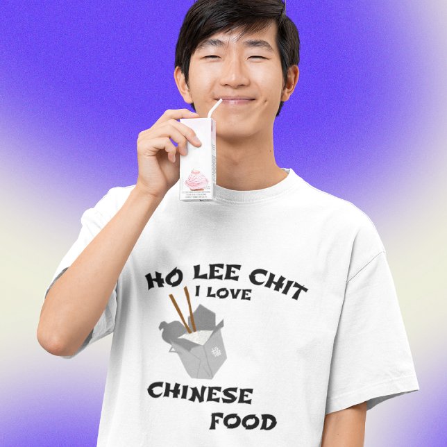 CAMISETA EU AMO COMIDA CHINESA (Criador carregado)