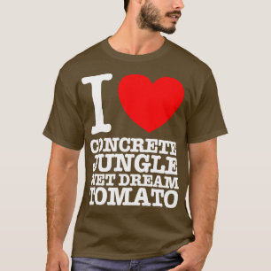 CAMISETA EU AMO CONCRETO JUNGLE WET DREAM TOMATO
