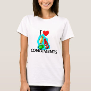 Camiseta Eu amo condimentos