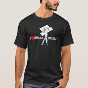 Camiseta Eu Amo Construção de Gesso Construção de Gesso Con