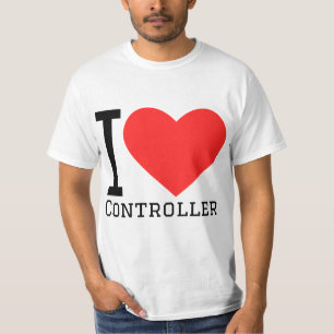 Camiseta Eu amo controle