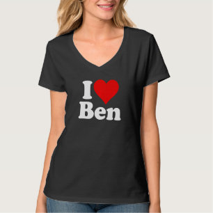 CAMISETA EU AMO CORAÇÃO BEN BENJAMIN BENNY