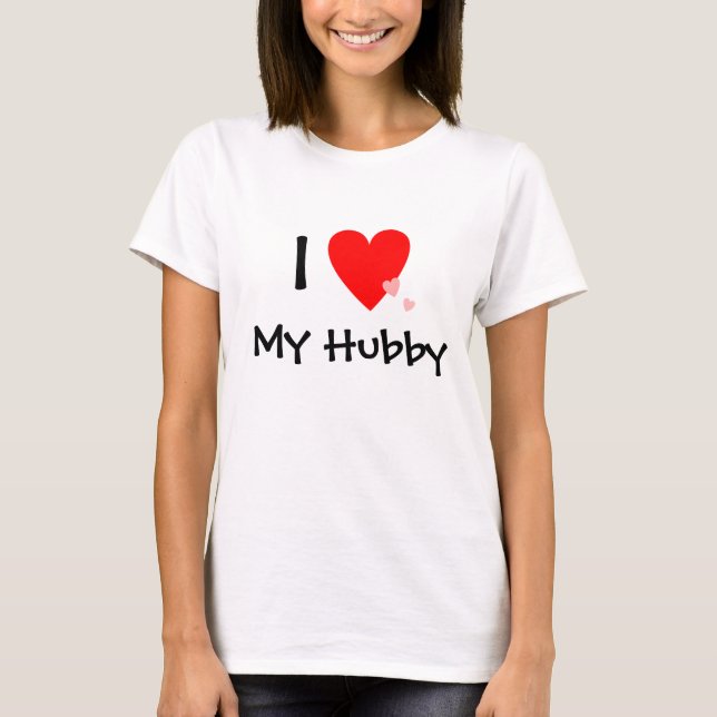 Camiseta Eu amo (coração) meu benzinho (Frente)