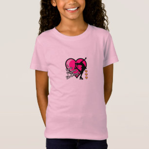 CAMISETA EU AMO CORAÇÕES DO PATINAGEM ARTÍSTICA