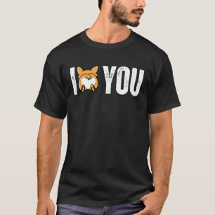 Camiseta Eu Amo Corgis Mas Trases Me Fazem Ficar Louco Tr