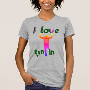 Camiseta Eu Amo Correr com Compaixão