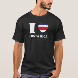 Camiseta Eu amo Costa Rica para Costa Rica Fan Ich liebe Co