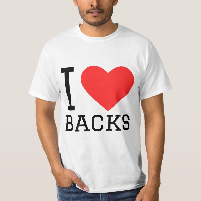 Camiseta Eu amo costas (Frente)