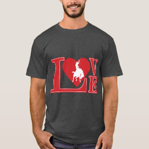 Camiseta Eu amo Cowboys, Cowboy Love