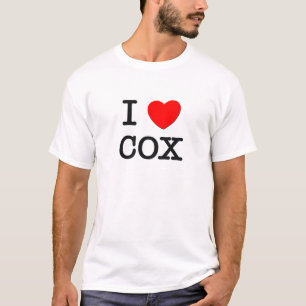 Camiseta Eu amo Cox