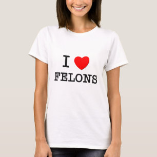 Camiseta Eu amo criminosos