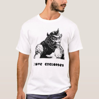 Camiseta Eu amo Cyclopses
