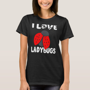 Camiseta Eu Amo Damybugs Insetos Biologista Insetos Squ Lad