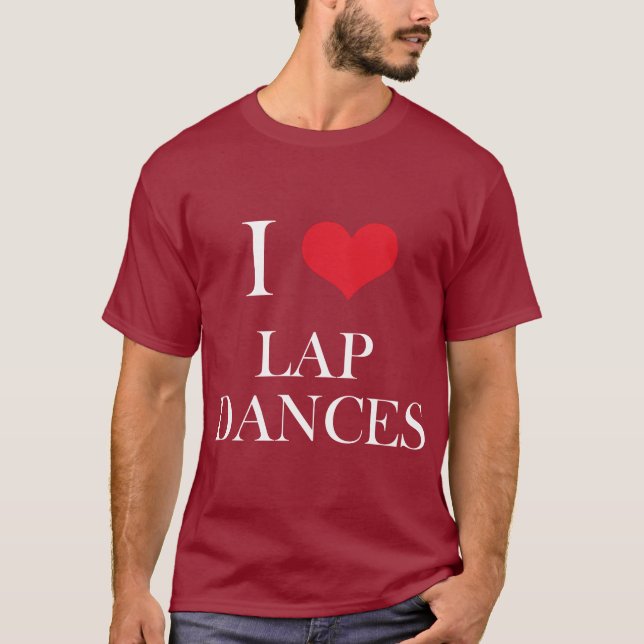 Camiseta Eu amo danças do regaço (Frente)