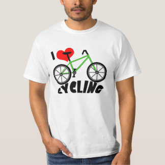 Camiseta Eu amo dar um ciclo o t-shirt